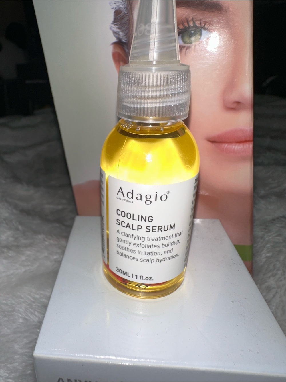 Adagio Cooling Scalp Serum — Yellow Scalp Treatment (30ml)